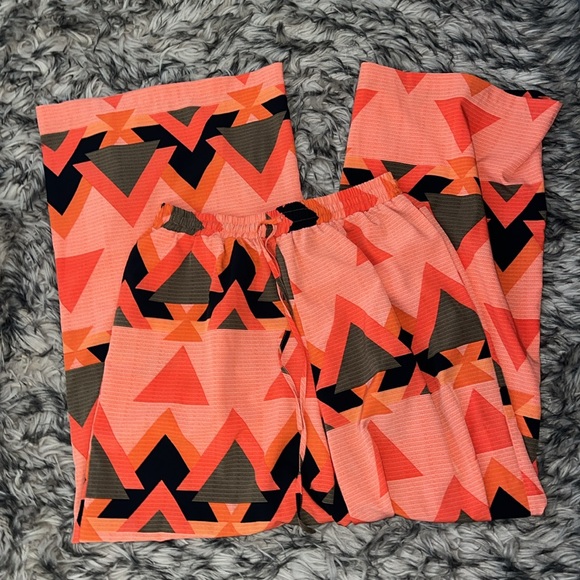 Rebdolls Geometric Palazo Pants - Picture 7 of 8